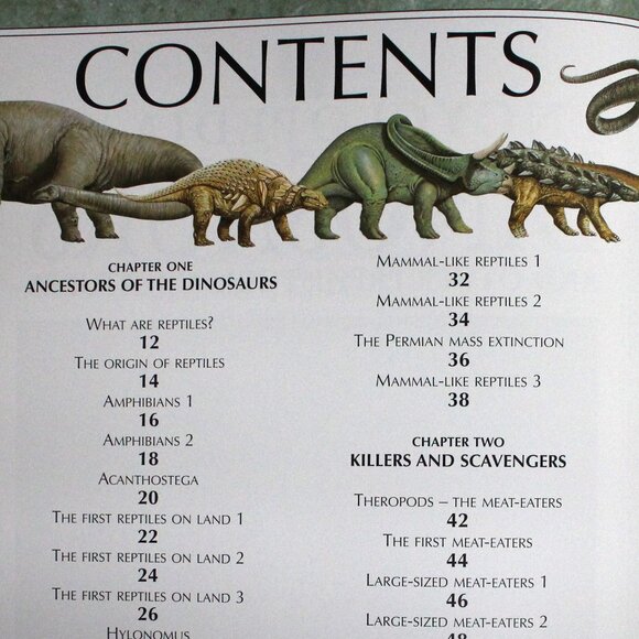 Encyclopedia of Dinosaurs and Other Prehistoric Creatures Hardback Reference - Picture 5 of 16